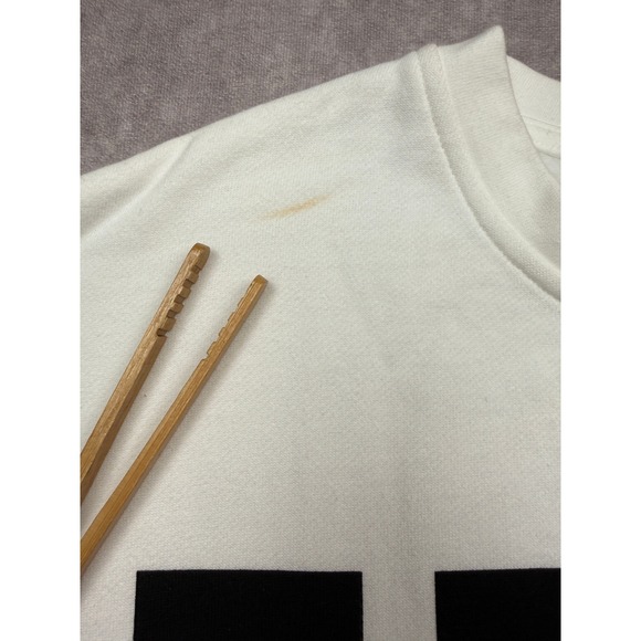 NWT Disney Store Minnie Mouse Red Bow Front Back Women 1X White Sweatshirt Top - Picture 7 of 16